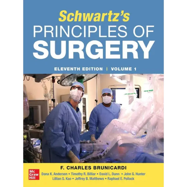 SCHWARTZ’S PRINCIPLES OF SURGERY 2-volume set 11th edition