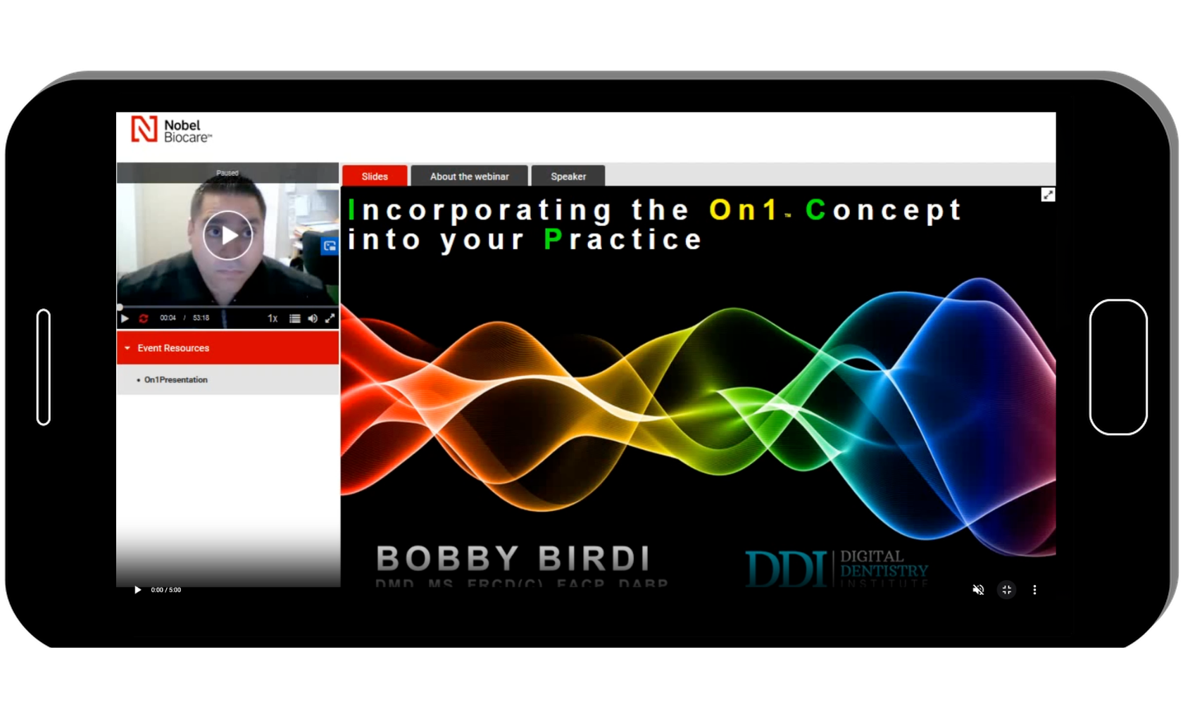 Incorporating the On1™ Concept into Your Practice
