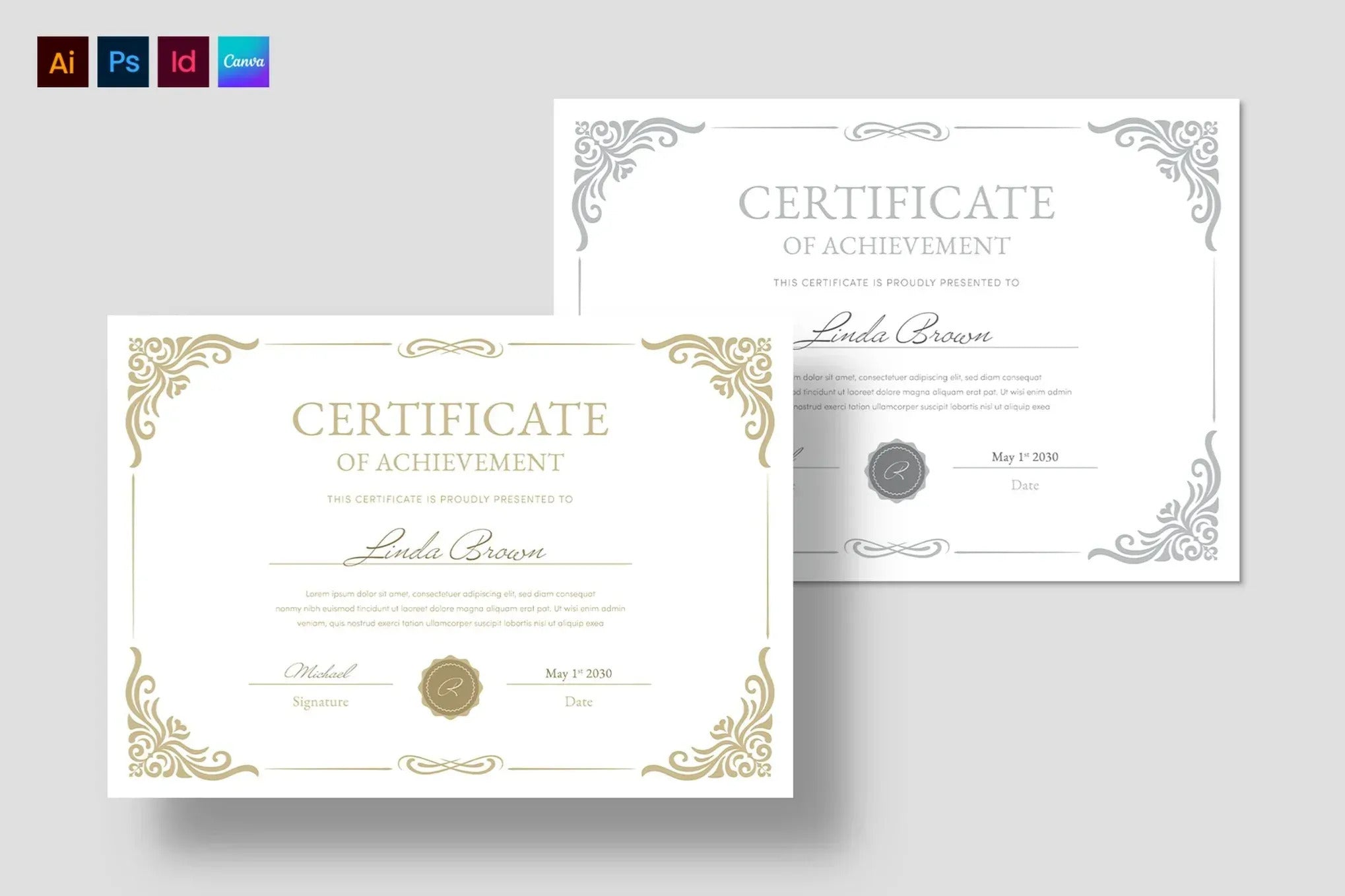 Certificate template
