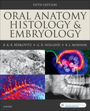 Oral Anatomy Histology and Embryology 5th Edition by Berkovitz Holland and Moxham textbook cover